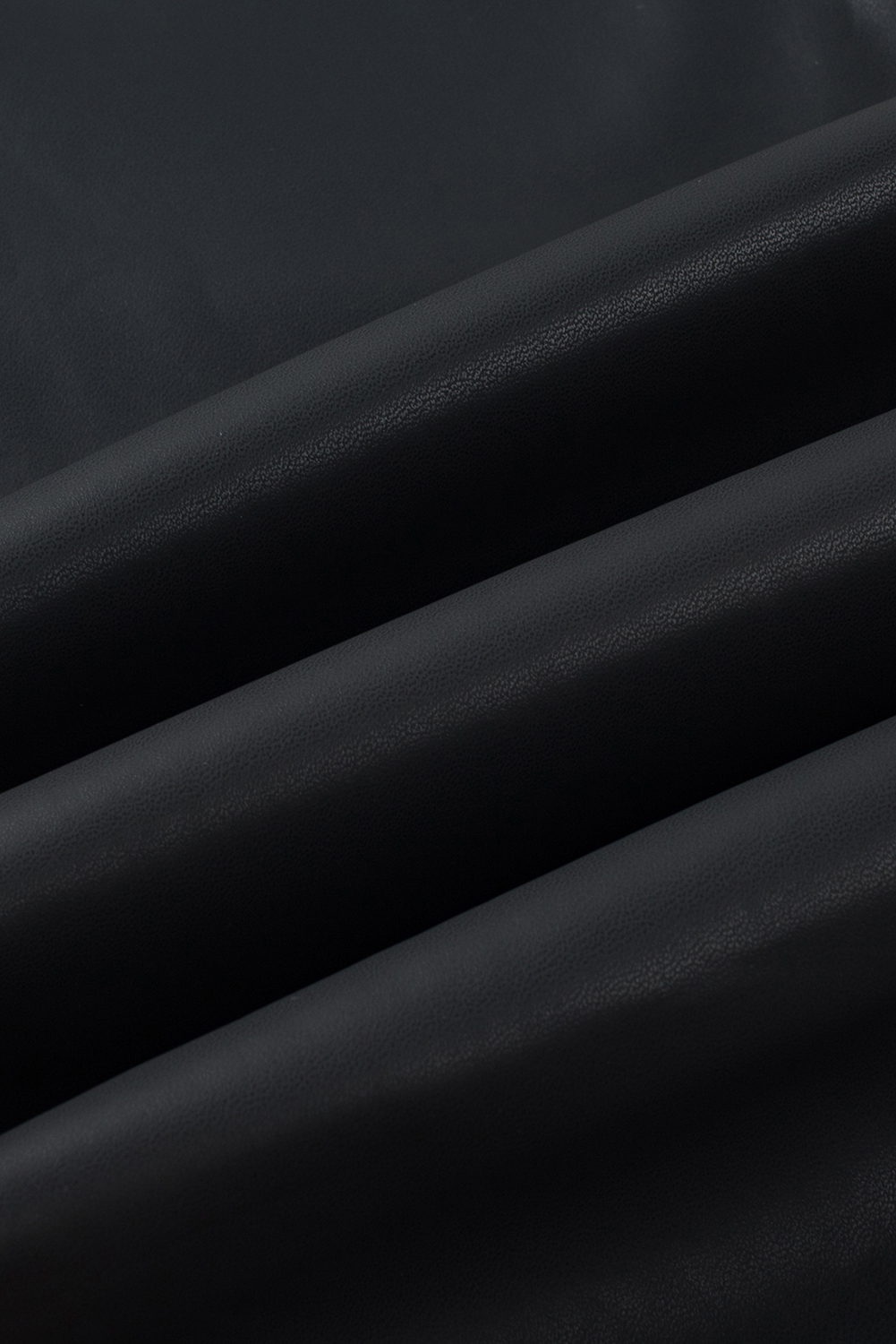 Black Faux Leather Skinny Leggings view 11