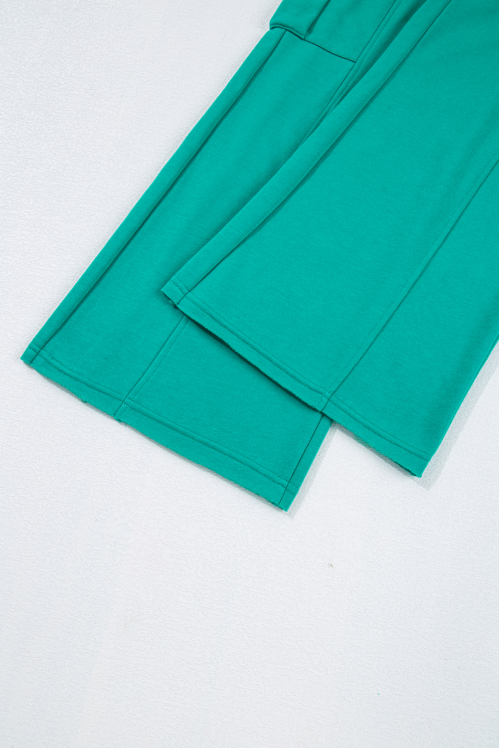 Solid Color Pullover Top and Cargo Pants Set view 16