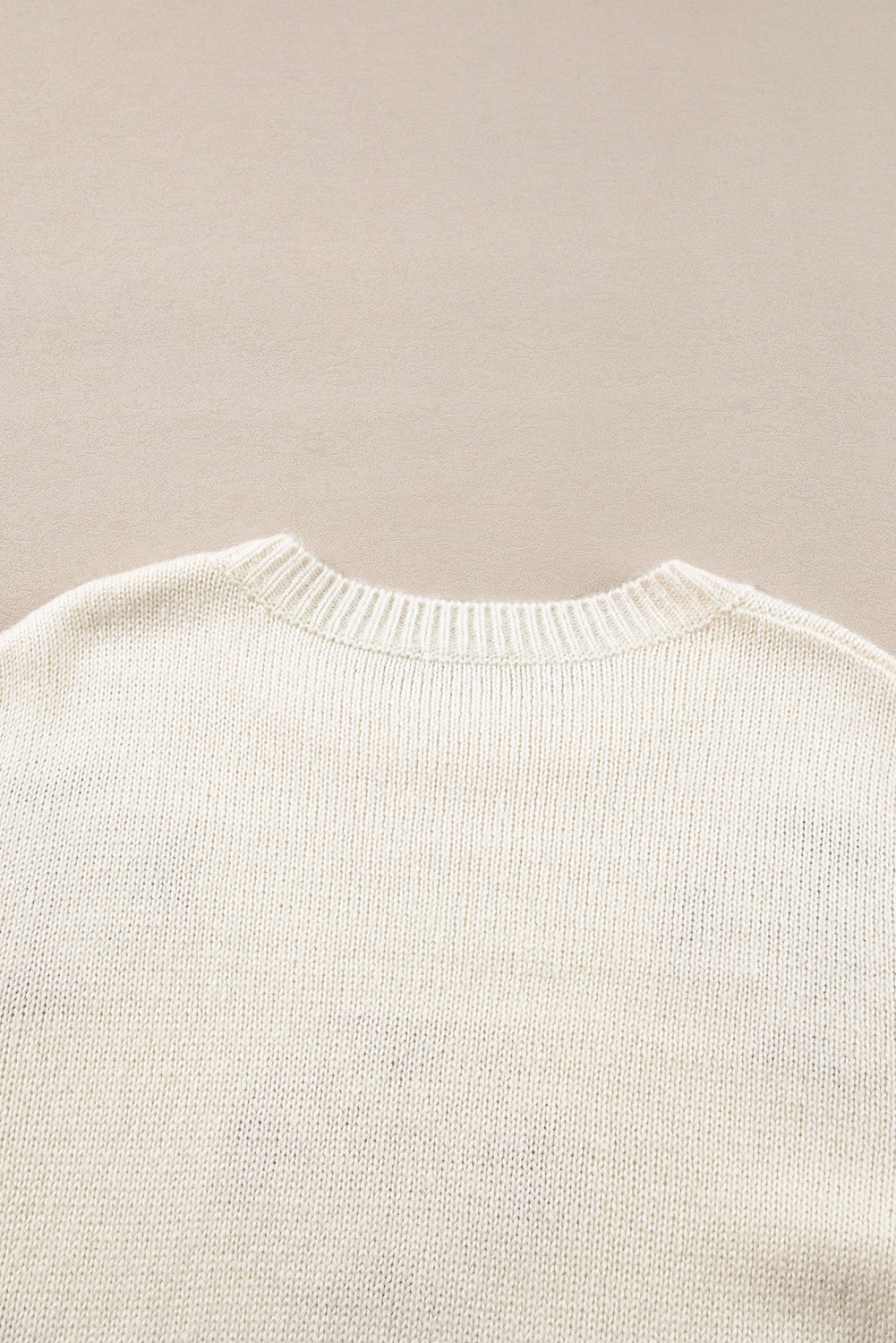 White Snowflake Christmas Tunic Sweater view 15