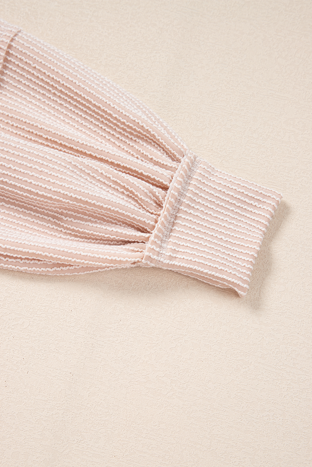 Jet Stream Corded Lantern Sleeve Top High Waist Ruffled Mini Skort Set