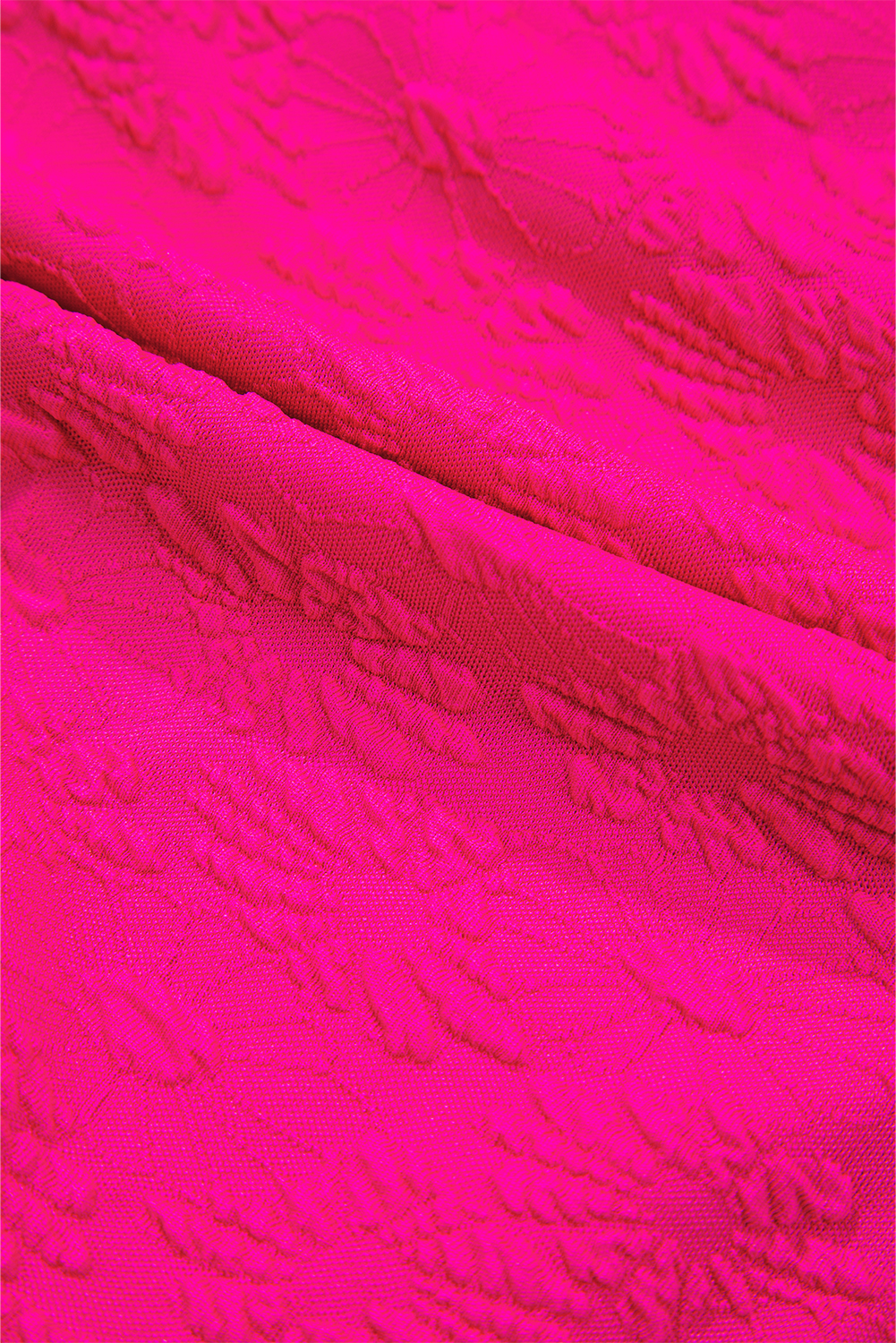 Rose Red Gold Shell Decor Wire-free Knotted 2pcs Bikini Swimsuit view 21
