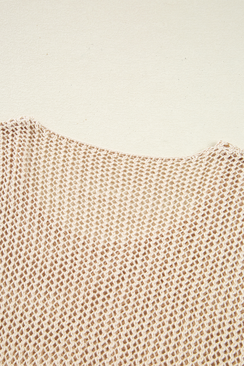 Smoke Gray Crochet Hollow-out Jumper Top Sweater view 20