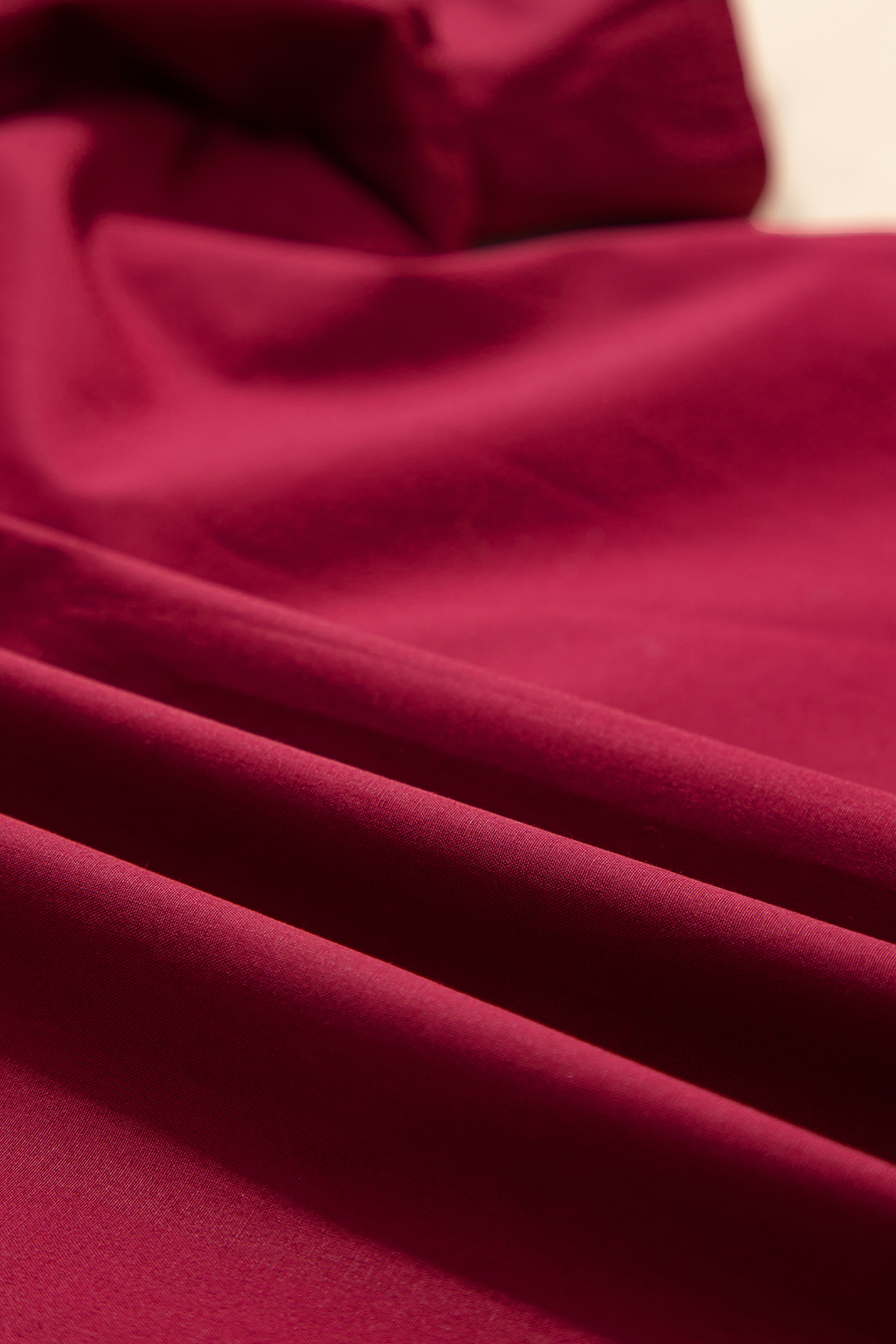 Burgundy Rivet Embellished V Neck Short Puff Sleeve Blouse view 12
