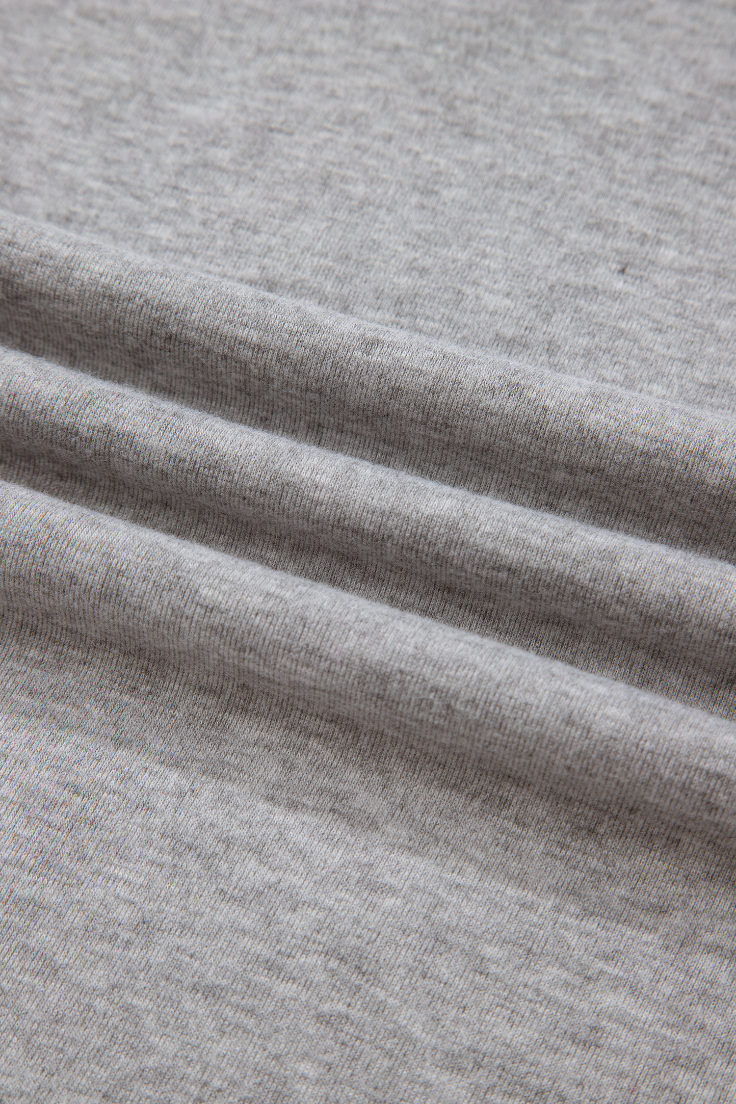 Light Grey Granny Square Crochet Detail Loose T Shirt view 12