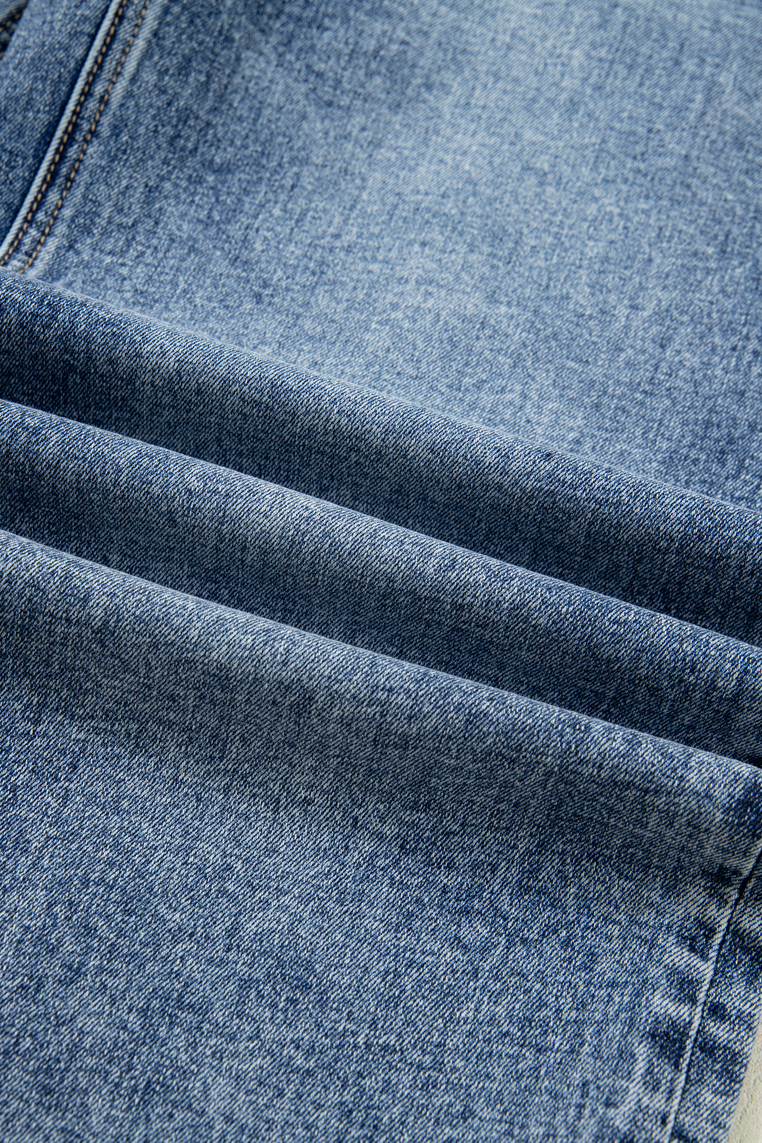 Ashleigh Blue Cuffed Straight Loose Jeans view 17