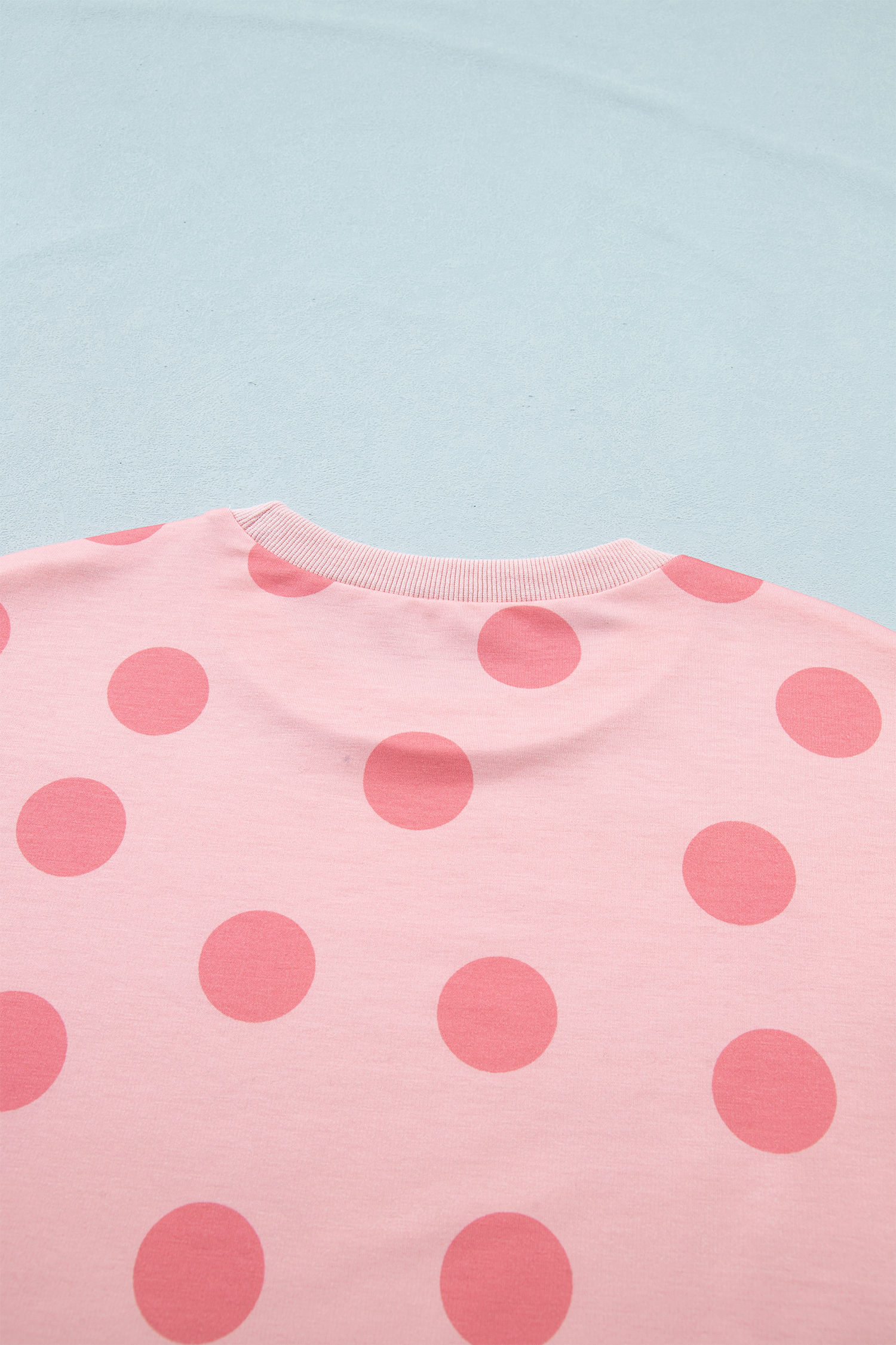 Pink Polka Dot Short Sleeve Top Casual Skort 2pcs Outfit view 15