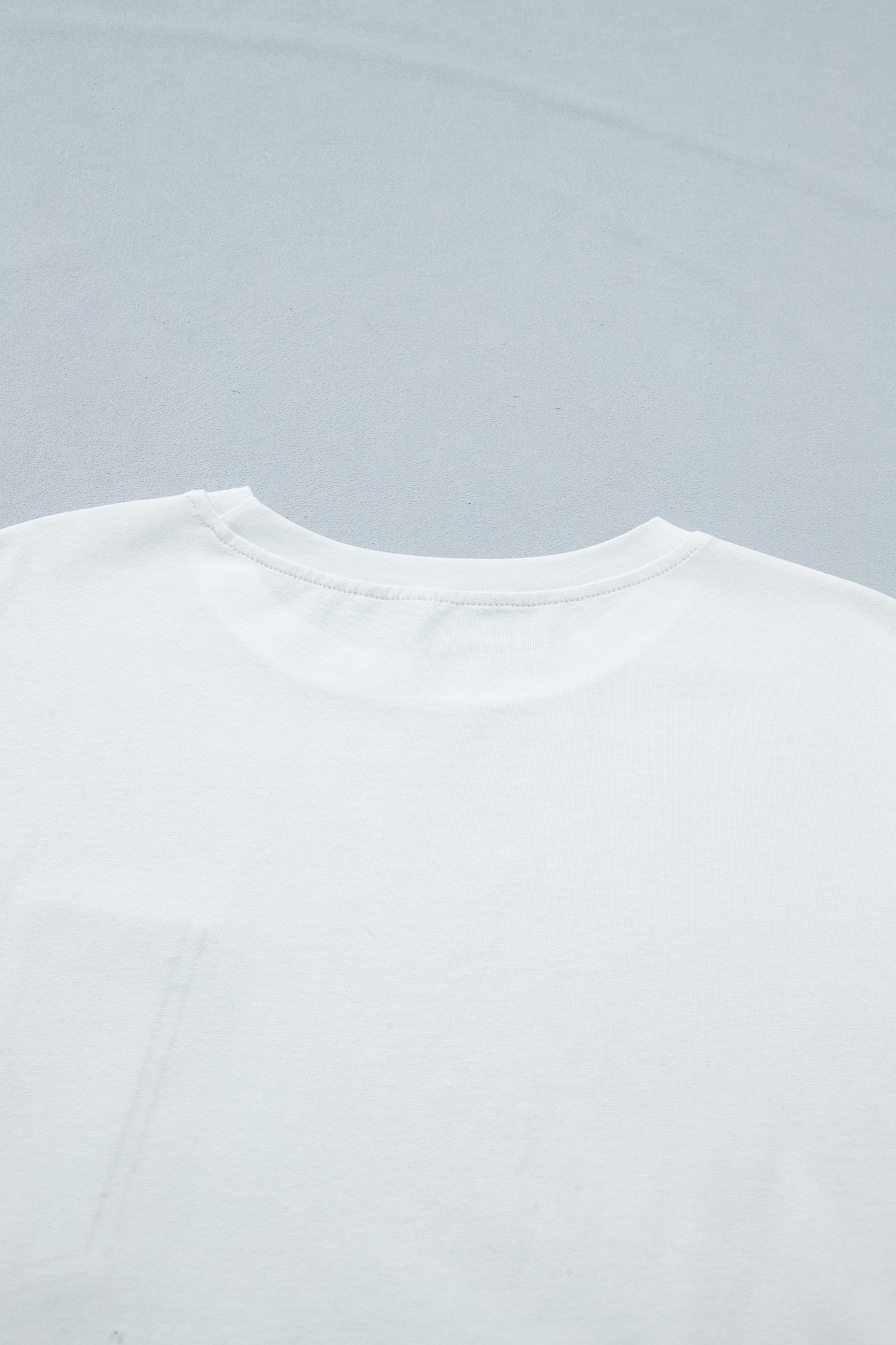 White Color Block Chest Pocket Patched Casual Short Sleeve Top view 20
