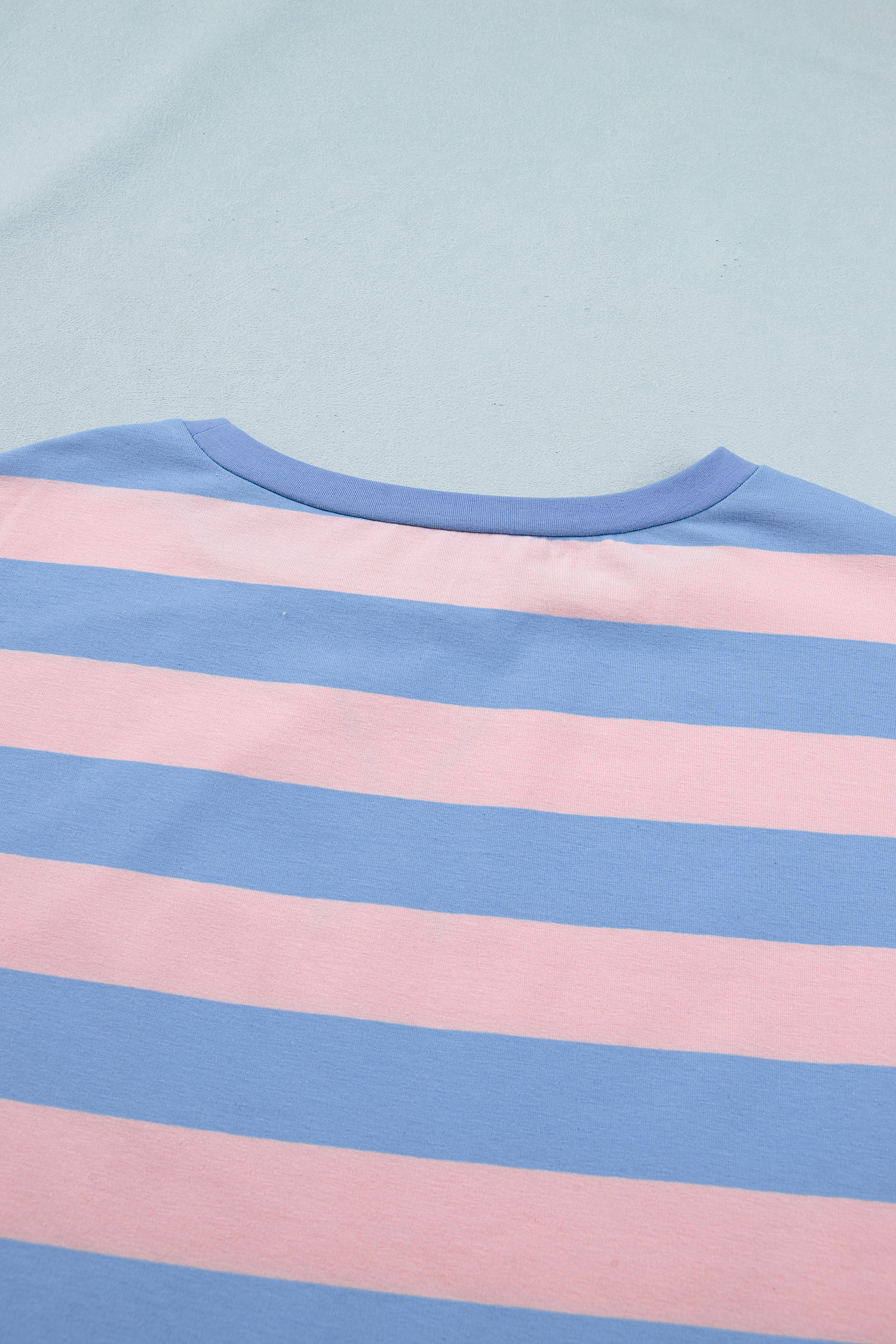 Pink Stripe Dolman Tee Drawstring Skort Athletic 2pcs Set