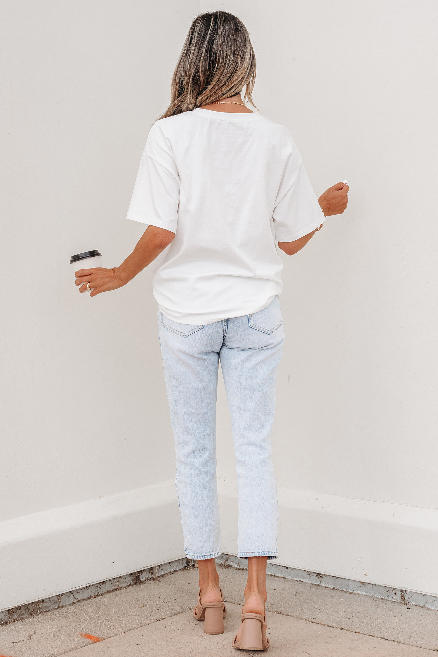 White Color Block Chest Pocket Patched Casual Short Sleeve Top view 11