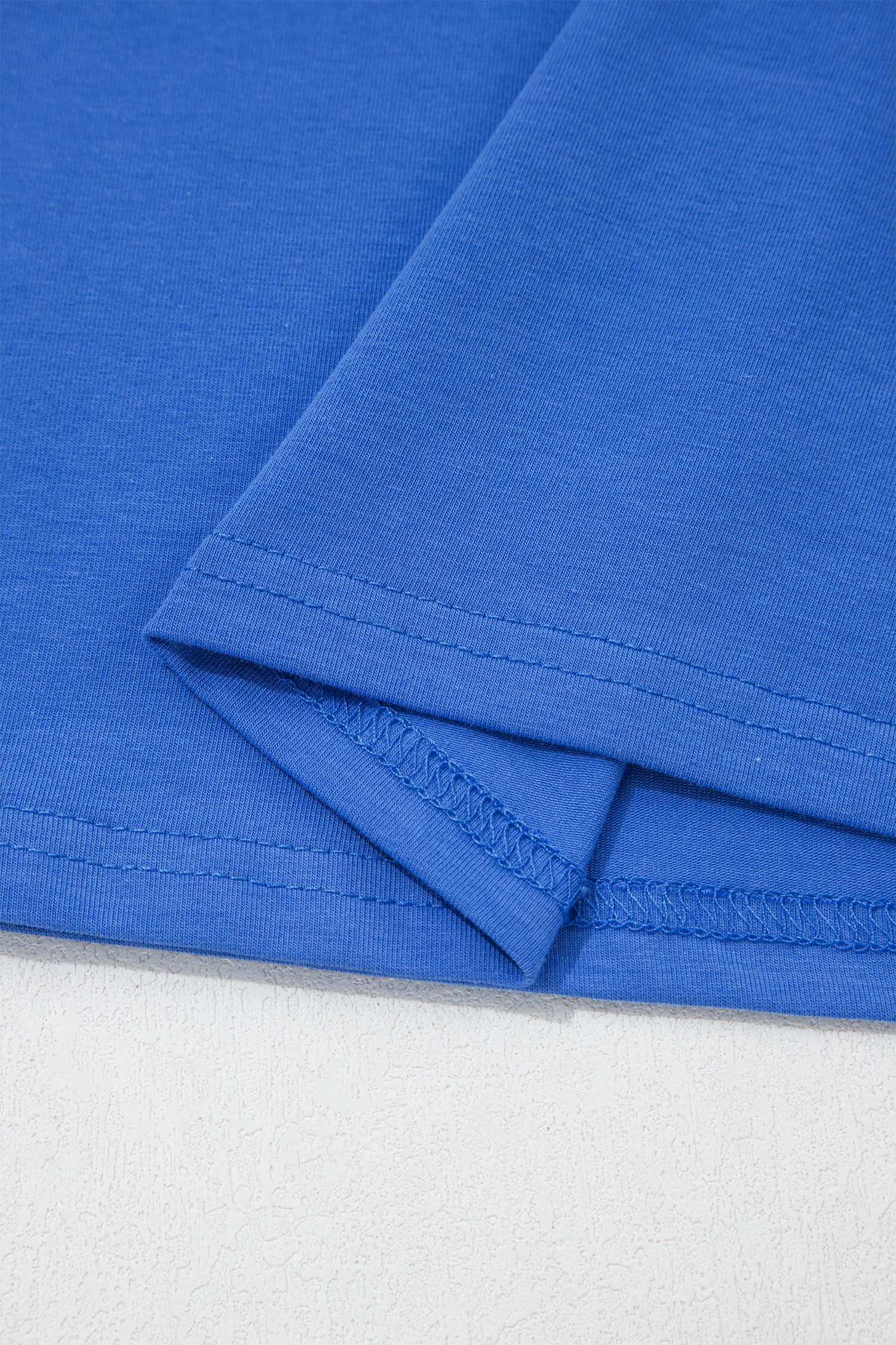 Dark Blue Varsity Striped Short Sleeve Crew Neck T Shirt