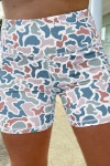 Blue Casual Shorts