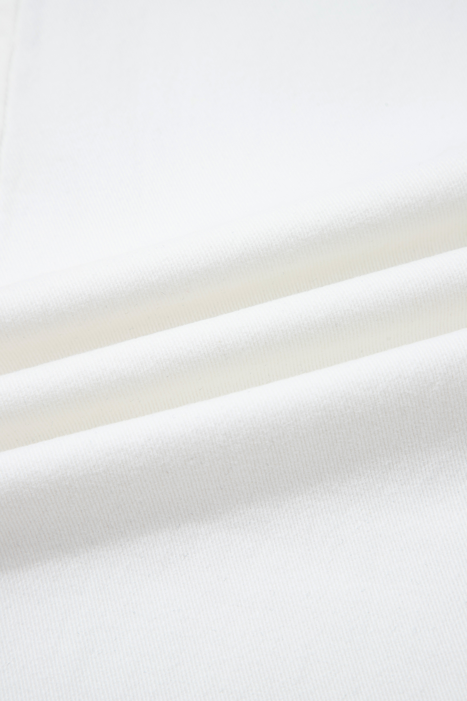White Raw Hem Ankle-length Loose Jeans view 8