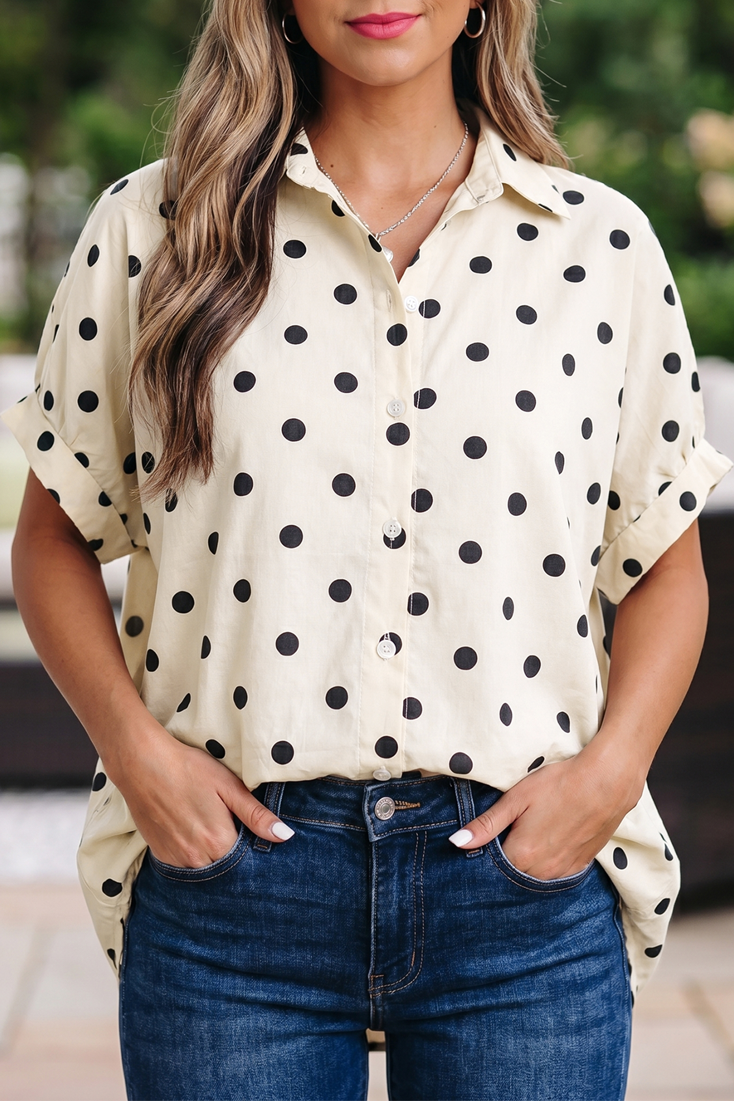 Beige Blouses & Shirts