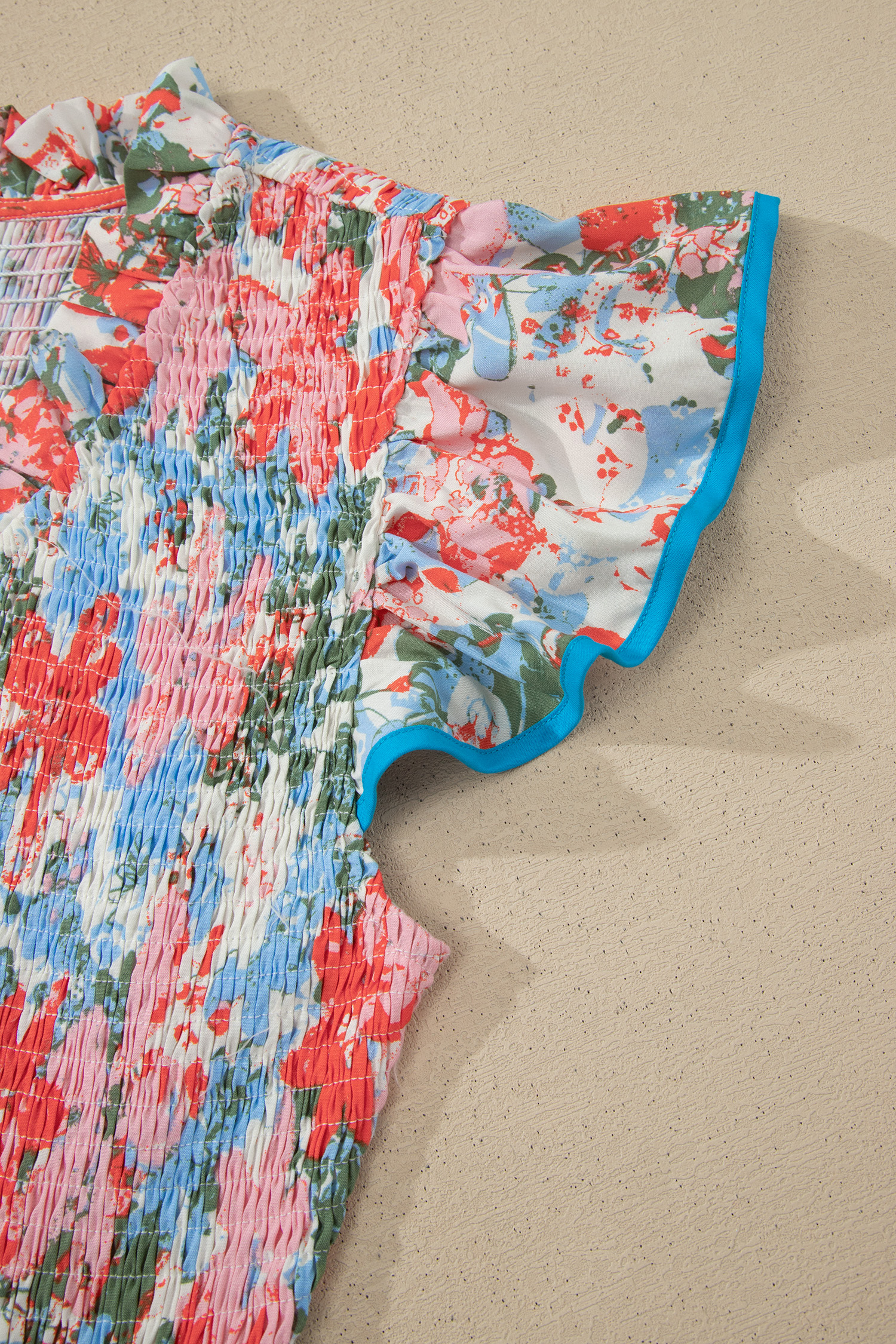 Apricot Floral Dresses