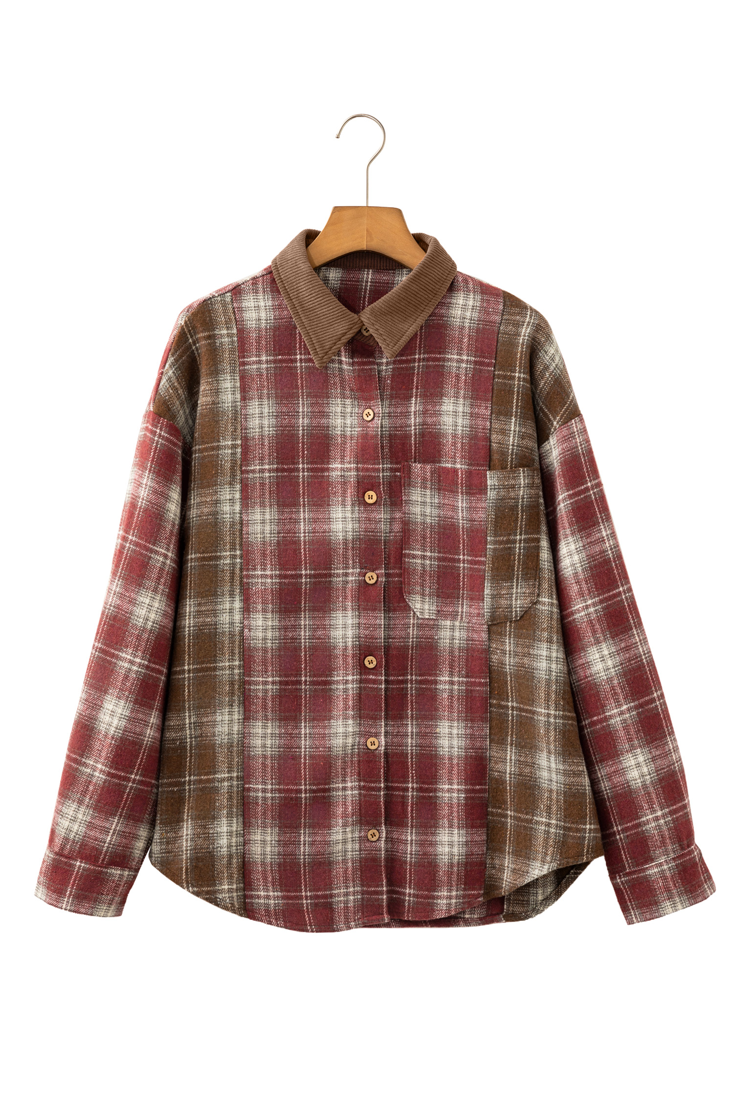 Red Blouses & Shirts